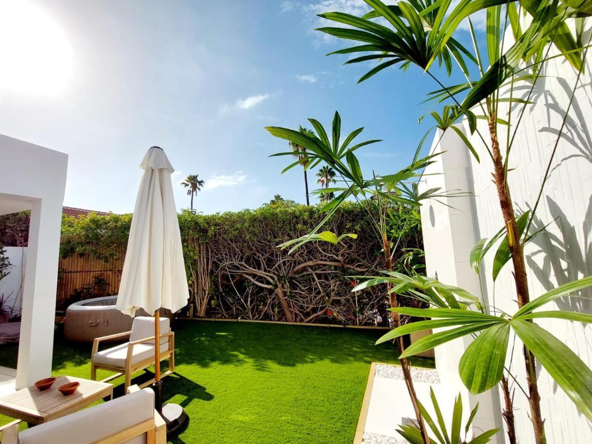 Bungalow De Diseno Hidromasajes Terraza Y Piscina. San Bartolomé Exterior foto